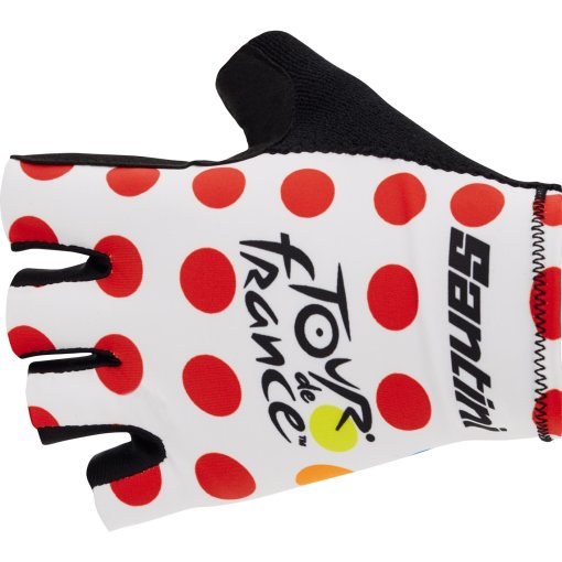 Foto de Santini Guantes Cortos - GPM Leader Tour de France™ 2025 Collection - RE367CL23TDFKOM - pois PO