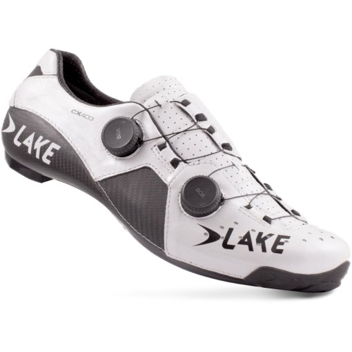 Foto de Lake Zapatillas Ciclismo Carretera Hombre - CX403 - Ancho - blanco/negro
