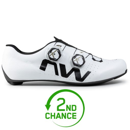 Produktbild von Northwave Veloce Extreme Rennradschuhe Herren - weiß/schwarz 51 - B-Ware