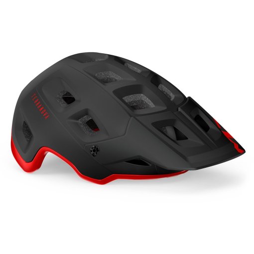 Produktbild von MET Terranova MIPS Helm - Black / Red Matt Glossy