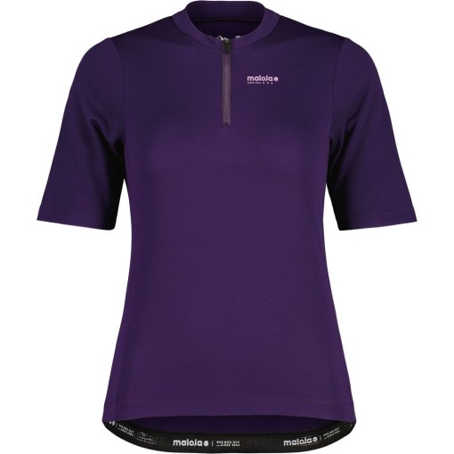 Foto de Maloja Maillot de Manga Corta Mujer - ArlersteinM. Gravel - dark grape 8969