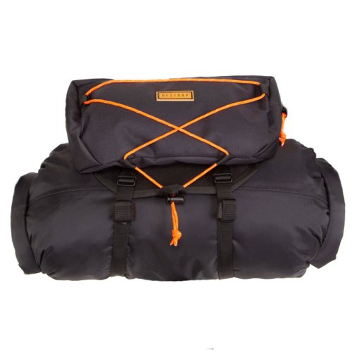 Foto de Restrap Bolsa Manillar - Bar Bag - 17L - negro / naranja