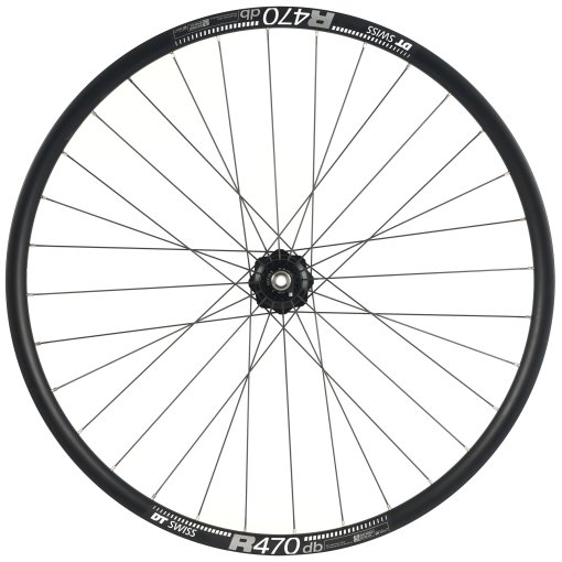 Immagine prodotto da SON | DT Swiss - Ruota Anteriore con Dinamo a Mozzo - 29 S | R 470 db - 28&quot; | Clincher | 6 Fori - 12x100mm - 32 Raggi