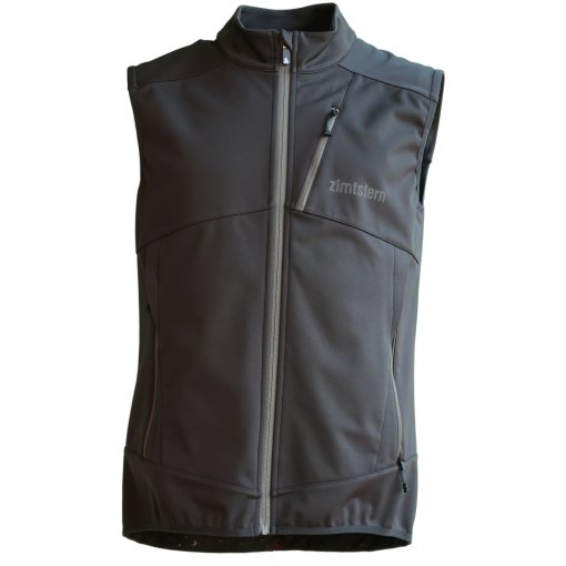 Foto de Zimtstern Chaleco Softshell MTB Hombre - Xalpz - Pirate Black