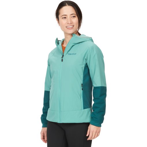 Foto de Marmot Chaqueta con Capucha Mujer - Novus LT Hybrid - blue agave/dark jungle
