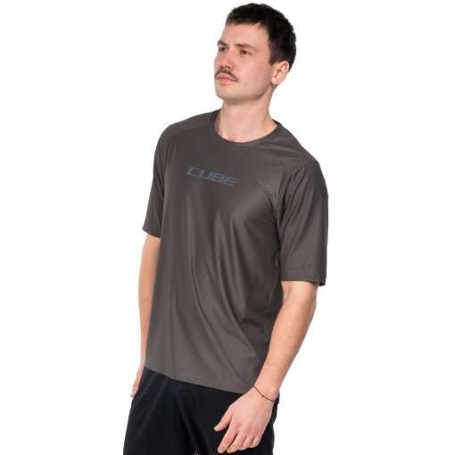 Foto de CUBE Camisa Funcional de Manga Corta Hombre - MTB - olive