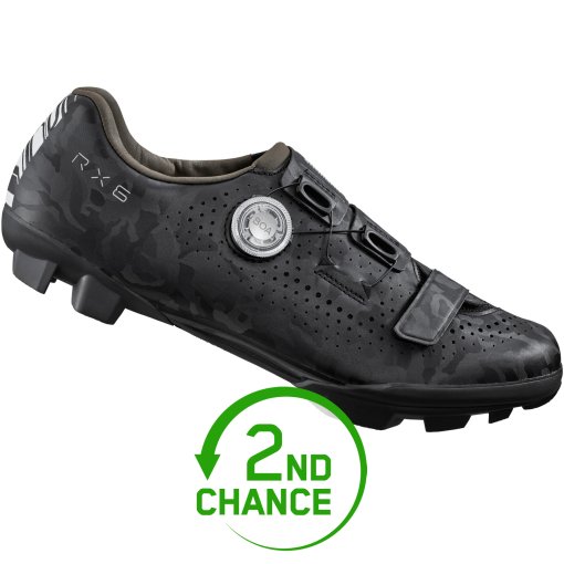 Image of Shimano SH-RX600 Gravel Bike Shoes Men - black - 2nd Choice