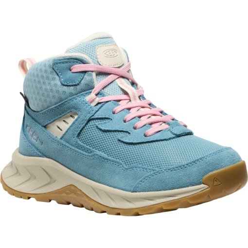 Produktbild von KEEN Hightrail Mid Wasserdichte Wanderschuhe Jugendliche - Brittany Blue/Cashmere Rose