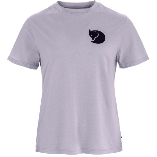 Kuva tuotteesta Fjällräven Fox Boxy Logo Naisten t-paita - lavender mist