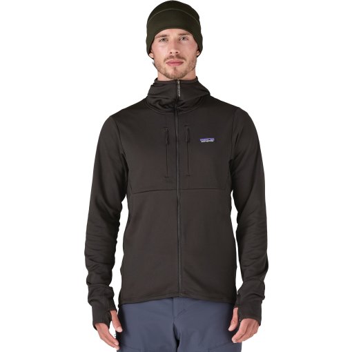 Foto de Patagonia Chaqueta con Capucha Hombre - R1 Thermal - Negro