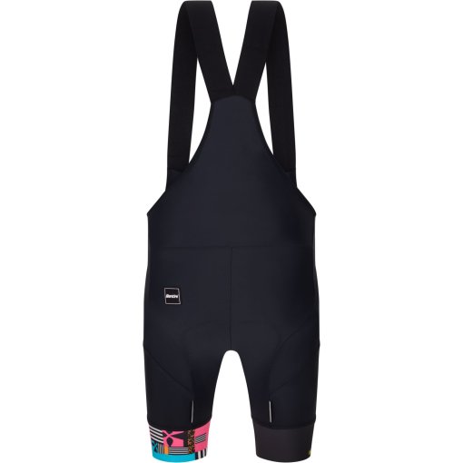 Foto de Santini Culotte Corto con Tirantes Ciclismo Mujer - Grand Départ Bretagne - Tour de France Femmes Avec Zwift™ 2025 Collection - RE1375FBBRET5TDF - negro NE