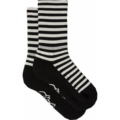 Foto de FINGERSCROSSED Calcetines Ciclismo - Merino - Ringlet - Blanco/Negro