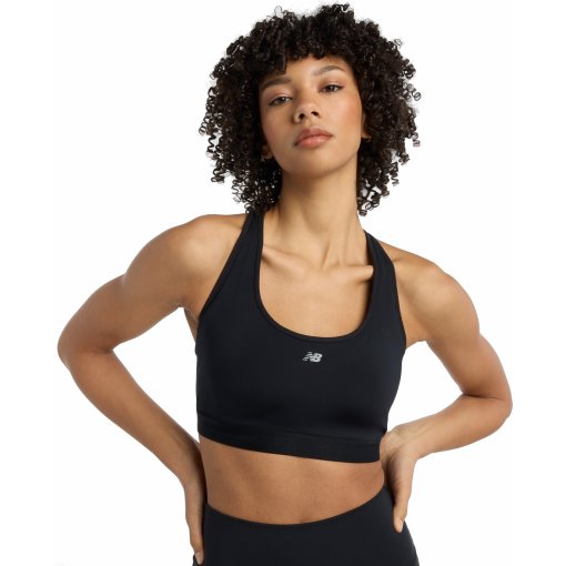 Picture of New Balance Essential Run Bra Women - Black/Black