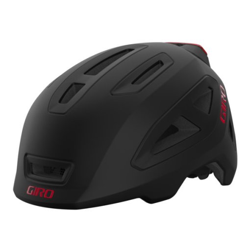 Foto de Giro Casco Niño - Scamp II LED - negro mate/rojo