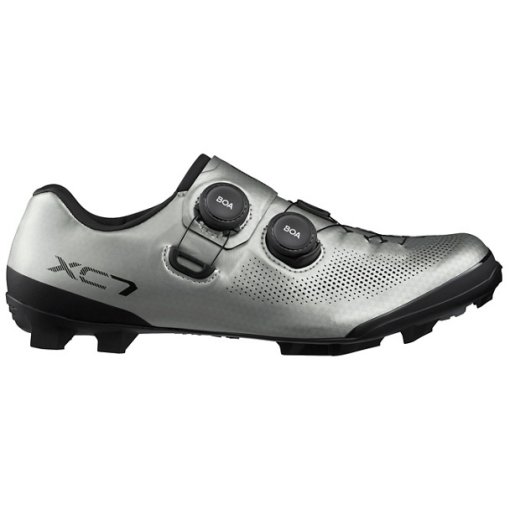 Foto de Shimano Zapatillas Ciclismo Hombre - SH-XC703 - Ancho - Plata