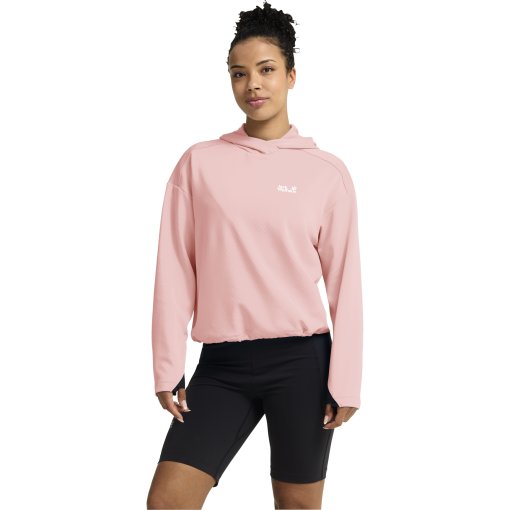 Photo produit de Jack Wolfskin Astrotrail Pullover à capuche pour femme - rosegarden