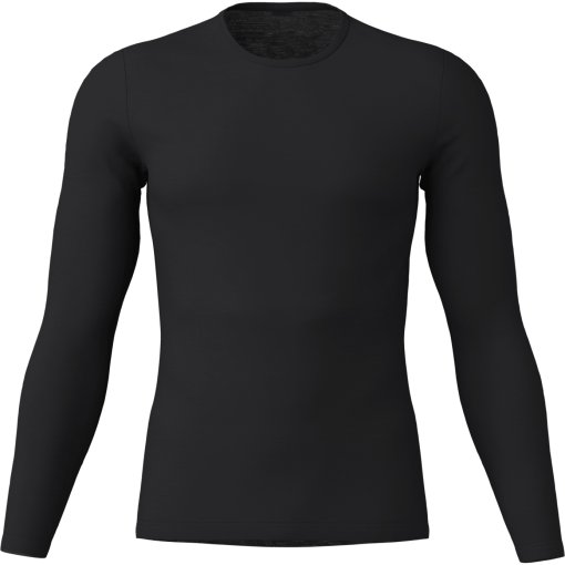 Produktbild von Löffler Merino Light 130 Langarm-Unterhemd Herren - black 990