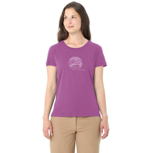 Image de Vaude T-Shirt Femme - Cyclist V - magenta