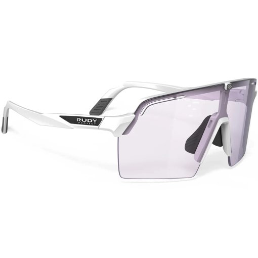 Immagine prodotto da Rudy Project Spinshield Pro Occhiali - White Gloss - ImpactX™ Photochromic 2 Laser Purple