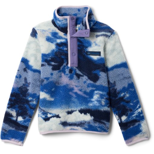 Produktbild von Columbia Helvetia II Printed Half Snap Fleecepullover Kinder - Collegiate Navy Dreaming/Stormwatch