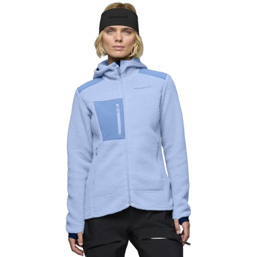Foto de Norrona Chaqueta con Capucha Mujer - trollveggen warm3 - Cashmere Blue/Allure