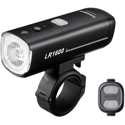 Foto de Ravemen Luz Bicicleta Delantera - LR1600 - Negro