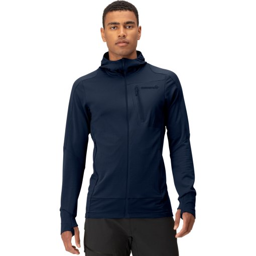 Foto de Norrona Chaqueta Hombre - falketind Power Grid Hood - Indigo Night