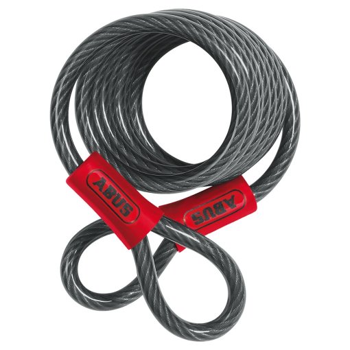 Foto de ABUS Cable con Trabillas - Cobra - 8 mm x 185 cm
