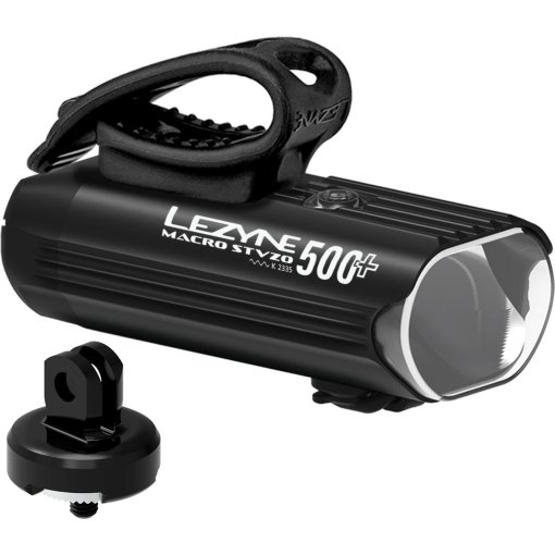 Kuva tuotteesta Lezyne Macro 500+ Reverse Loaded Kit Etuvalo - black