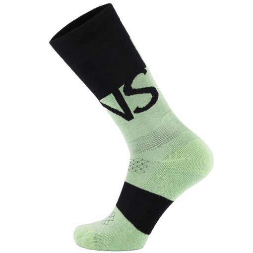 Foto de Mons Royale Calcetines - Ultra Cushion Merino Snow - matcha / negro
