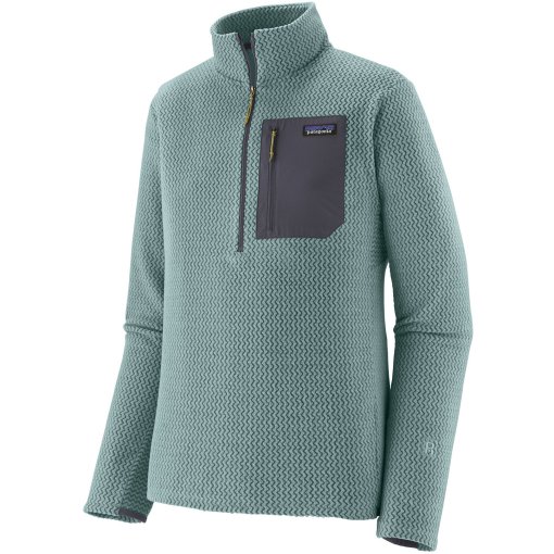 Kuva tuotteesta Patagonia R1 Air Zip Neck Miesten neulepusero - Blue Sage