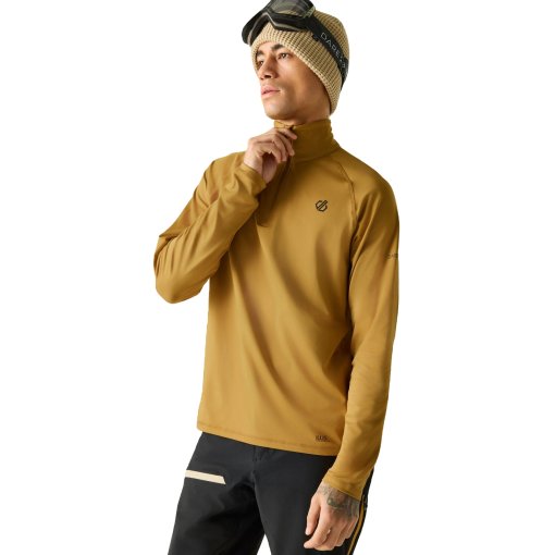Foto de Dare 2b Fuse Up II Core Stretch Camiseta de entretiempo para hombre - ZIQ Wood Brown