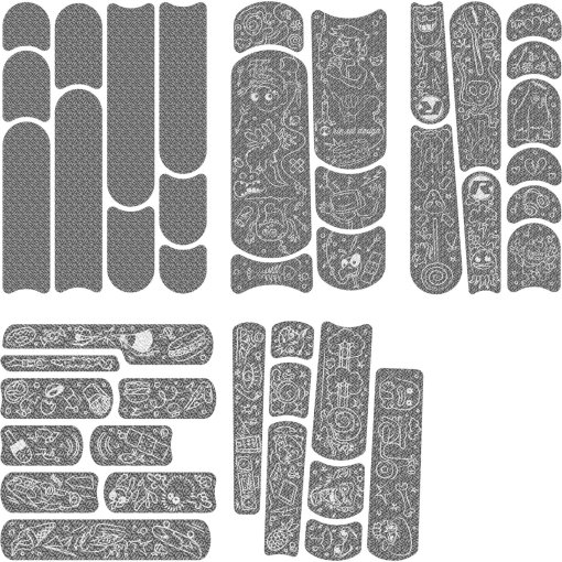 Immagine prodotto da rie:sel design Pellicola Protettiva per Telaio - kids:tape Youngstar - doodle white