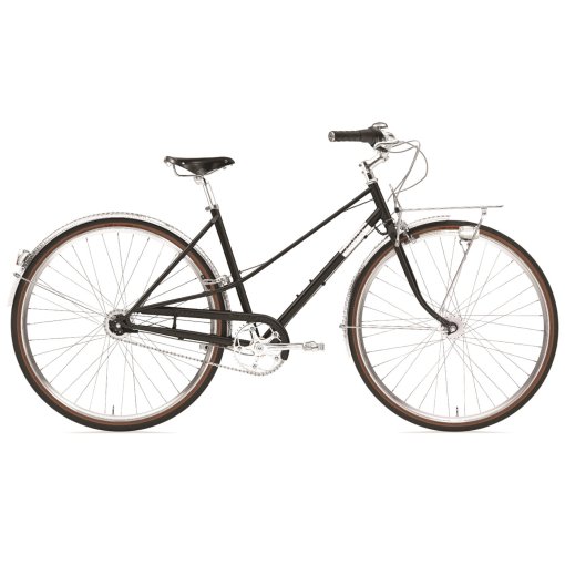 Productfoto van Creme Cycles CAFERACER Lady Doppio - Women Citybike - 2023 - onyx