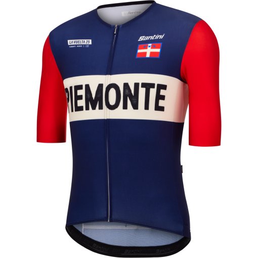 Maillot Cyclisme Femme Santini Ironman Steelhead - Bleu Taille XL - Léger Et Zippé