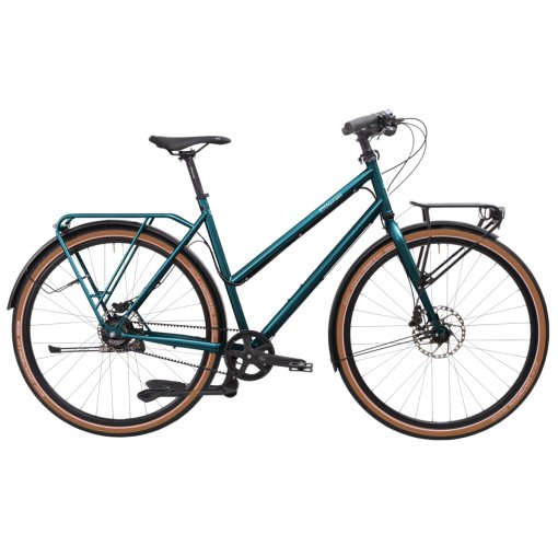 Photo produit de Tout Terrain Vélo de Trekking Femmes - METROPOLITAN II TRAPEZ Select 6.1 - 2026 - ocean blue glossy