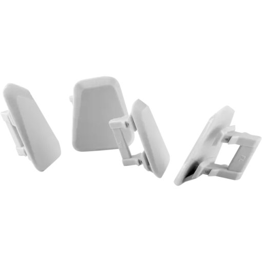 Image de Edelrid Spare Helmet Headlamp Clip Set Shield Clips de rechange - grey