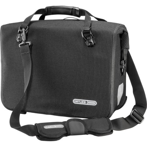 Immagine prodotto da ORTLIEB Borsa Bici | Borsa Bici - Office-Bag High-Vis - QL 3.1 - 21L - black reflective