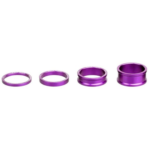 Produktbild von Wolf Tooth Steuersatz-Spacer Set - 3/5/10/15mm - ultraviolet purple