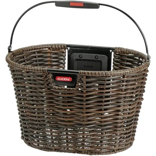 Produktbild von KLICKfix Structura Oval 0376 Lenkerkorb - 16L - braun