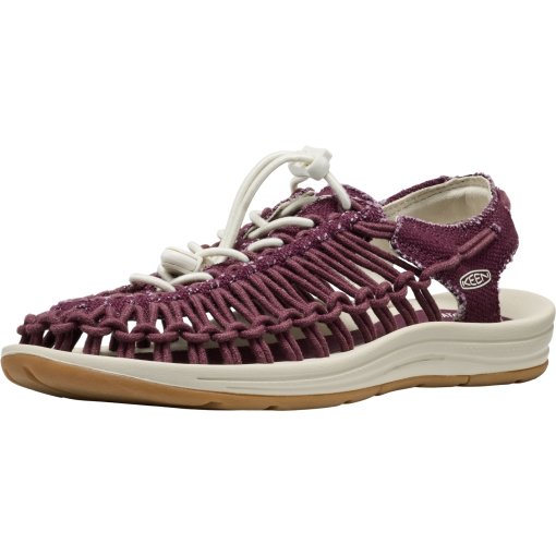 Photo produit de KEEN Uneek Canvas Sandales pour femmes - Fig/Birch