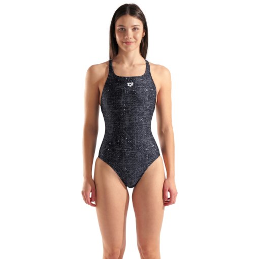Produktbild von arena Performance Ribbed Swim Pro Back Badeanzug Damen - Schwarz Multi