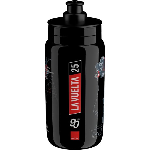 Produktbild von Elite Fly La Vuelta Flasche 550ml - black map - 2025