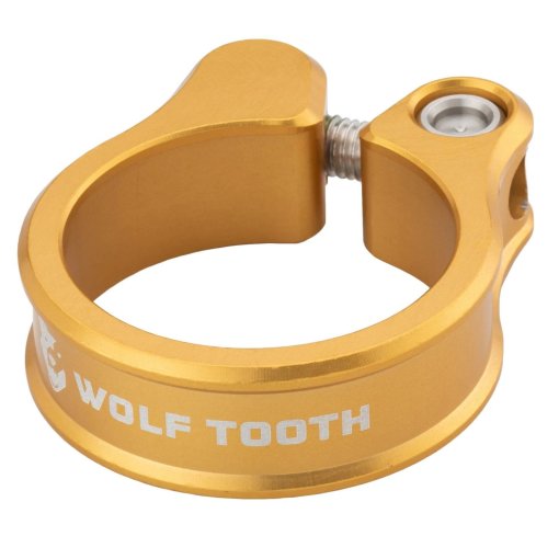 Produktbild von Wolf Tooth Sattelklemme - 34.9mm - gold