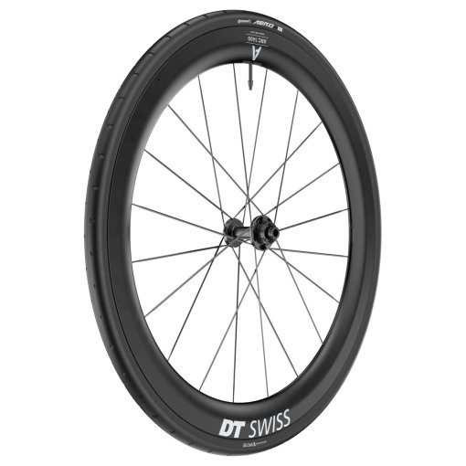 Photo produit de DT Swiss | Continental Système de Roue WTS - Roue Avant ARC 1400 DICUT 55 + Pneu Pliable AERO 111 - 28&quot; | 12x100mm