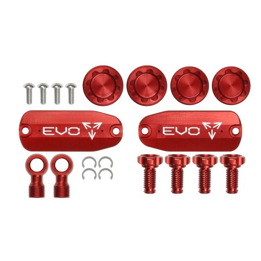 Produktbild von Hope Custom Kit für Tech 4 Evo TR4 Scheibenbremse | 1 Paar - rot