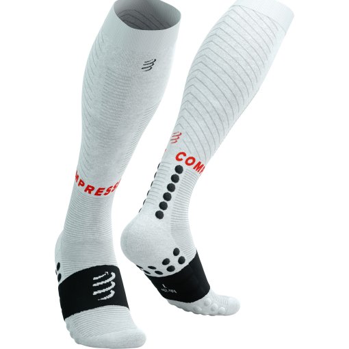 Foto de Compressport Calcetines de Compresión - Full Recovery 2.0 - white/black/core red