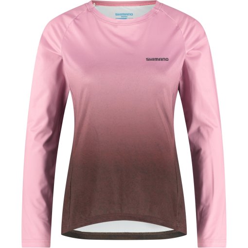 Foto de Shimano Maillot Manga Larga Mujer - Saiko Printed - pink