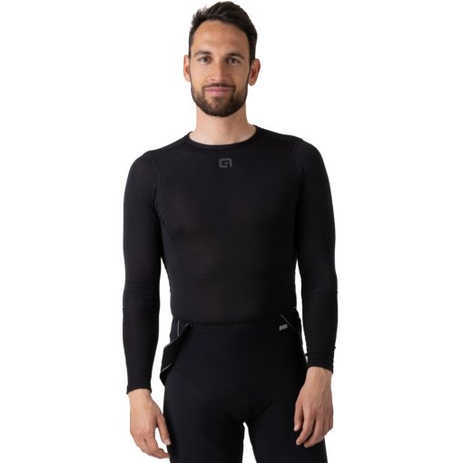 Foto de Alé Camiseta Interior Manga Larga Hombre - Grid - negro