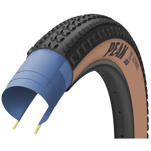 Produktbild von Goodyear Peak Ultimate - Tubeless Complete - Faltreifen - 29x2.25&quot; - schwarz/braun